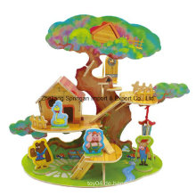 Holz Collectibles Spielzeug für DIY Häuser-Baum Haus